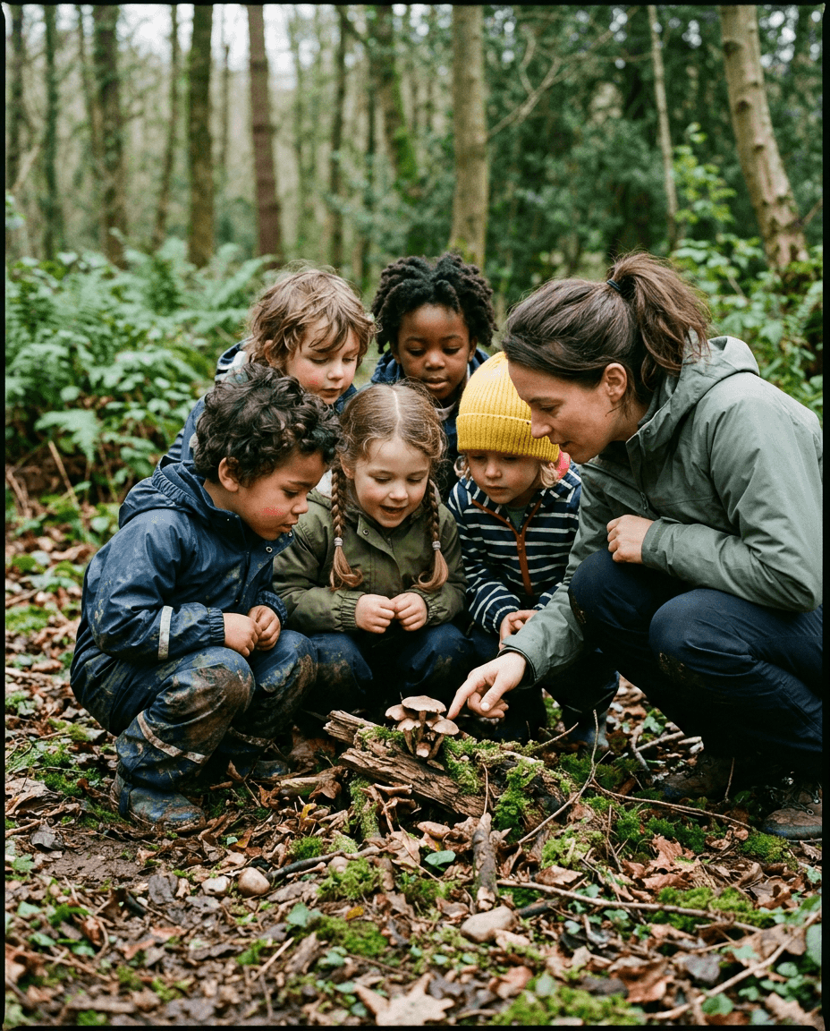 Forest School, nature based
